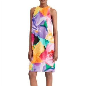 💐Ralph Lauren Floral Water Color Dress🎨